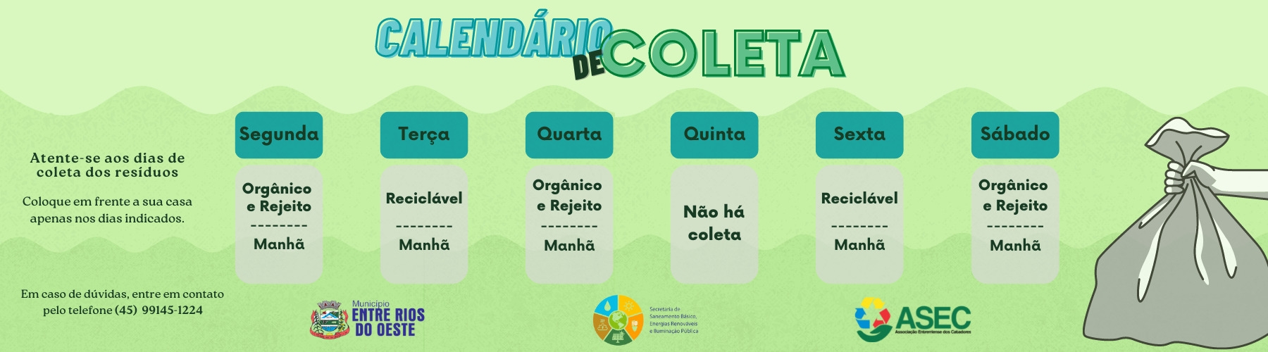 Calendário de Coleta