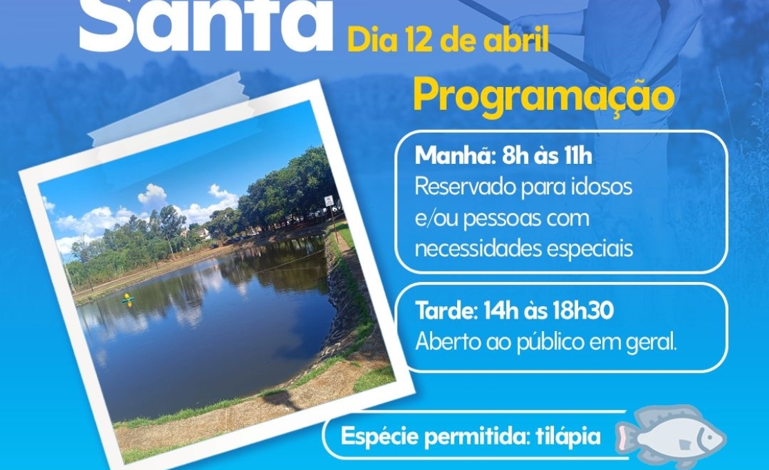 Prefeitura de Entre Rios do Oeste convida população para o evento 'Pesque e Le...
