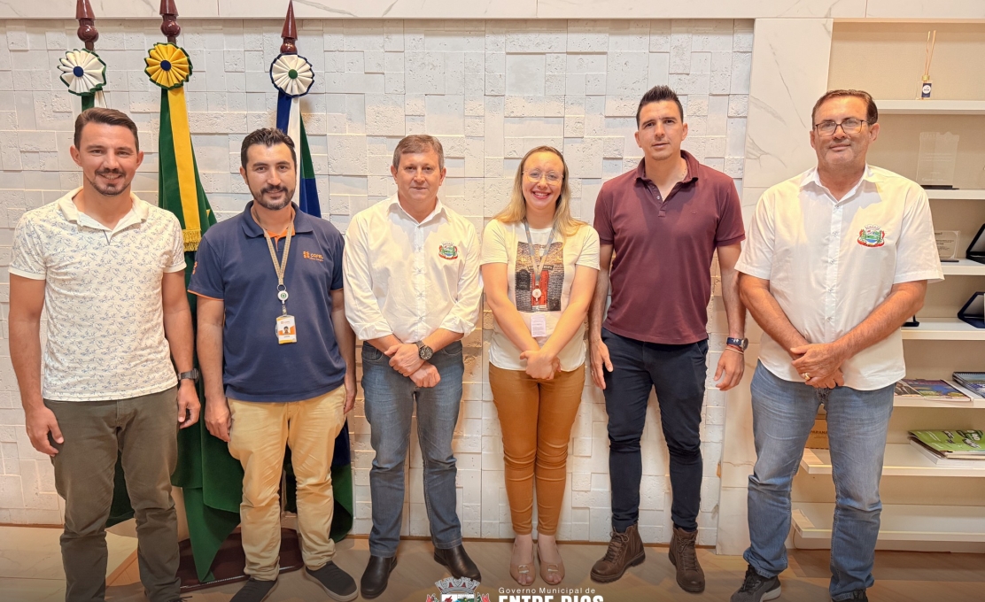 VISITA DA COPEL À ADMINISTRAÇÃO MUNICIPAL: PARCERIA PARA O DESENVOLVIMENTO RU...