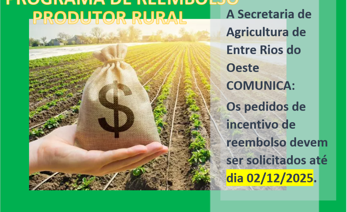 Pedidos de Incentivo de Reembolso