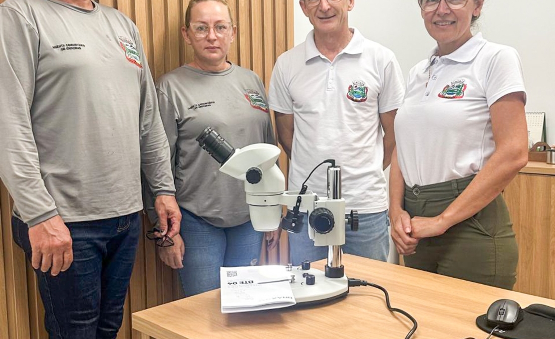 ENTRE RIOS DO OESTE REFORÇA COMBATE AO AEDES AEGYPTI COM AQUISIÇÃO DE MICROSC...