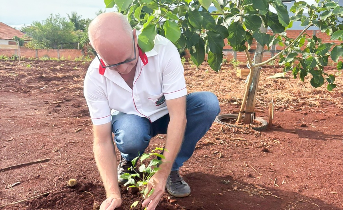 SECRETARIA COORDENA PLANTIO DE MUDAS NATIVAS EM MOBILIZAÇÃO PELO DIA MUNDIAL D...