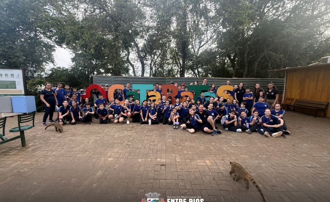 ALUNOS DA REDE MUNICIPAL DE ENSINO DE ENTRE RIOS DO OESTE PARTICIPAM DE VIAGENS ...
