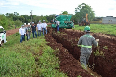 INICIAM OBRAS DE REDE COLETORA DE BIOGÁS