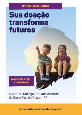 Doe para o Fundo da Criança e Adolescente e deduza do Imposto de Renda