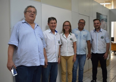Chefe Regional da Secretaria da Justiça, Família e Trabalho de Foz do Iguaçu visita Entre Rios do Oeste
