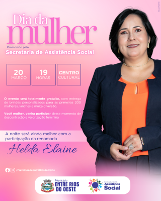 COMEMORAÇÃO DO MÊS DA MULHER