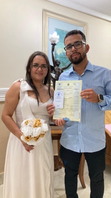 Amor e Cidadania: Casal de Entre Rios do Oeste Participa da 5ª Edição do Casamento Coletivo em Curitiba