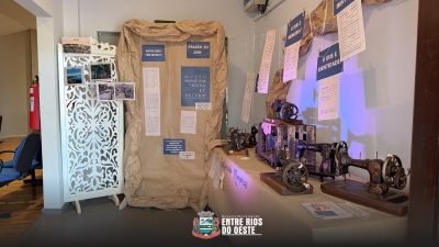 EXPOSIÇÃO ITINERANTE “COSTURANDO MEMÓRIAS”